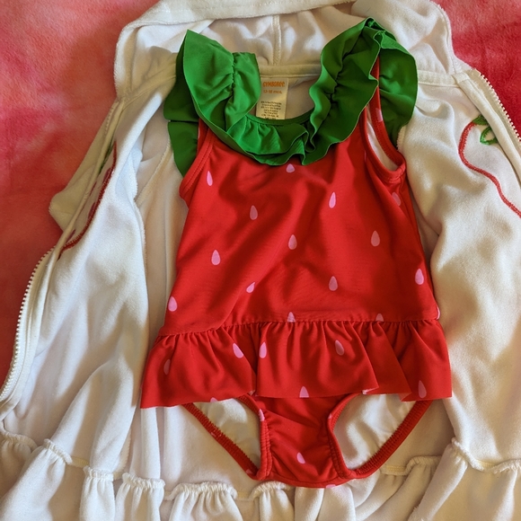 12-18 Months Gymboree Swimsuit+Coverup - Picture 10 of 10